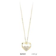 Harem Altın KLY221 14 Ayar Altın Kalp Kolye