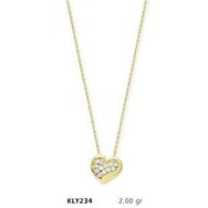 Harem Altın KLY234 14 Ayar Altın Kalp Kolye