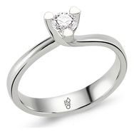 Harem Altın RM10014 18 Ayar Altın 0.25 Ct Pırlanta Tektaş Yüzük