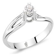 Harem Altın RM30058 0.30 ct Pırlanta Tektaş Yüzük