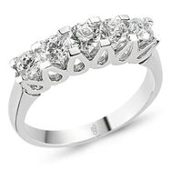 Harem Altın RMY507 18 Ayar Altın 1.00 ct Pırlanta Beştaş Yüzük