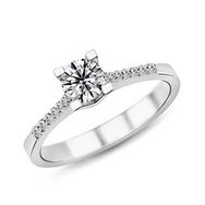 Harem Takı PR7 0.58 ct F Renk HRD Sertifikalı Pırlanta Tektaş Yüzük