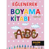 Harfler - Eğlenerek Boyama Kitabı Salon Yayınları