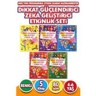 Harika Çocuk Yayınları PYD20220085 4-6 Yaş 15 Kitap Matematik Kodlama ve Dikkat ve Zeka Geliştirici Etkinlik Seti
