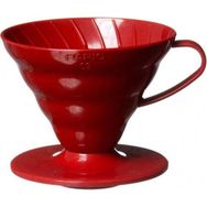 Hario V60 02 Plastik Dripper Kırmızı Fincan