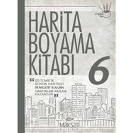 Harita Boyama Kitabı 6 - Maksat Kitap