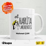 Harita Mühendisi Kupa Bardak