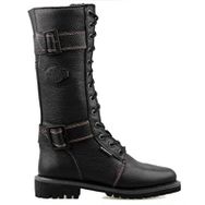 Harley Davidson 025Z100640 Siyah Belhaven WP Günlük Kadın Çizme