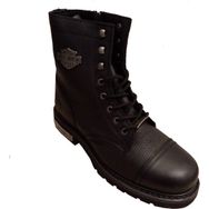 Harley Davidson Colmar Siyah Erkek Bot