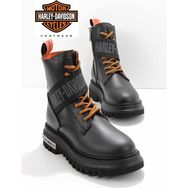 Harley Davidson HD07770554 Black Leather Kadın Bot