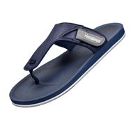Harssidanzar KM235US Lacivert Flip Flops Tanga Erkek Sandalet