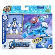 Hasbro Avengers Bend Flex Captain America Buz Görevi Aksiyon Figürü