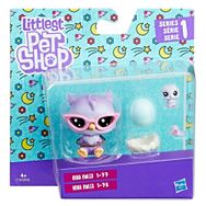 Hasbro B9358 Littlest Pet Shop Su Samuru Miniş ve Yavrusu Aksiyon Figürleri
