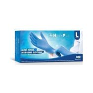 Haspet Nitril Mavi L 100'lü Eldiven