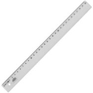 Hatas 0131 30 cm Şeffaf Cetvel