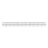 Hataş 0251 Şeffaf 30 cm Tribldesimetre Cetvel