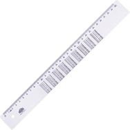 Hataş 30 cm 0177 Carpim Tablolu Cetvel