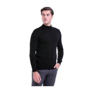 Hatemoğlu 3400ETC21A01 Siyah Regular Fit Yarım Balıkçı Triko Erkek Kazak