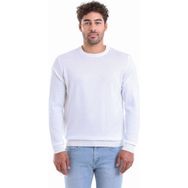 Hatemoğlu 3412ETC2A012 Ekru Regular Fit %100 Pamuk Bisiklet Yaka Triko Erkek Kazak