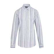 Hatemoğlu Kahverengi Çizgili Slim Fit Gömlek