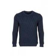 Hatemoğlu Lacivert Bisiklet Yaka Sweatshirt