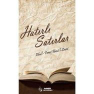 HATIRLI SATIRLAR - İBNÜ`L CEVZI
