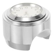 HAWILLOSCH Su Geçirmez Kadranlı Motosikletler Için Kurulumu Kolay ve Hava Koşullarına Dayanıklı Gidon 22-25 mm Motosiklet Saati