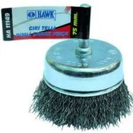 Hawk HA11147 63x0.30 mm Gri Telli Pimli Çanak Fırça