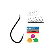 Hayabusa HBEK 562 No:1/0 Black Nikel Delikli Octopus Sinarit İğnesi
