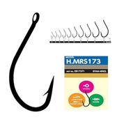 Hayabusa HMRS 173 15'li Paket Black Nikel Delikli Dövme 3/0 Olta İğnesi