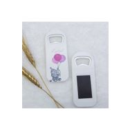Hayaller Dükkanı 4,5x10,5 cm UV Kız Bebek Magnetleri 30 Adet Fil Baskılı Dikey Açacak Magnet