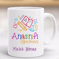 Hayaller Dükkanı Ana Sınıf Öğretmeni Kişiye Özel Öğretmenler Günü Kupa