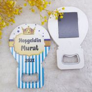 Hayaller Dükkanı HDBL8 Prens Erkek Bebek Balon 30 Adet Açacak Magnet