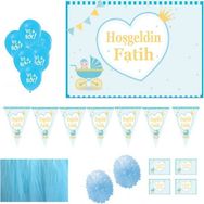 Hayaller Dükkanı HDTS112 Hoşgeldin Bebeğim Magnetli Erkek Bebek Set