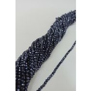 Hayalperest Boncuk 4 mm Siyah Parlak Kristal Boncuk