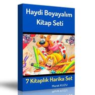 Haydi Boyayalım Kitap Seti 7 Kitap