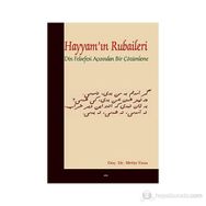 HAYYAM'IN RUBAILERI DIN FELSEFESI AÇISINDAN BIR ÇÖZÜMLEME - METIN YASA
