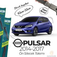 Hc Cargo Nissan Pulsar Muz 2014-2017 Silecek Takımı