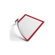 Hdg 10 Adet Kırmızı 21x30 cm A4 Şeffaf Mıknatıslı Manyetik Evrak Tutucu