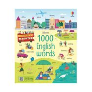 He First 1000 Words English Sticker Book-Usborne Publishing