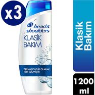 Head & Shoulders 400 Ml X 3 Kepek Karşıtı Şampuan Klasik Bakım