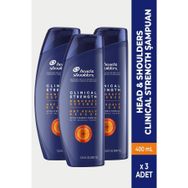 Head & Shoulders Clinical Strength 3x400 ml Kepek Şampuanı