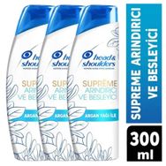 Head & Shoulders Supreme Arındırıcı 3x300 ml Şampuan