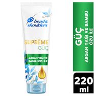 Head & Shoulders Supreme Güç Argan Yağı 220 ml Saç Kremi
