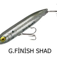 Heddon Lures Zara Spook Su Üstü G-Finish Shad Suni Yem