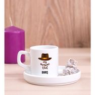 Hediye Dükkanı Awesome Dad Babaya Hediye Concept Türk Kahvesi Fincanı