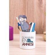 Hediye Dükkanı Dünyanın En Iyi Annesi Seramik Kalemlik