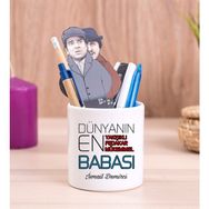 Hediye Dükkanı Dünyanın En Iyi Babası Seramik Kalemlik
