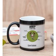 Hediye Dükkanı Kişiye Özel Akrep Burcuna Hediye Sihirli Kupa Bardak