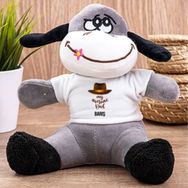 Hediye Dükkanı Kişiye Özel Awesome Dad Peluş Eşek